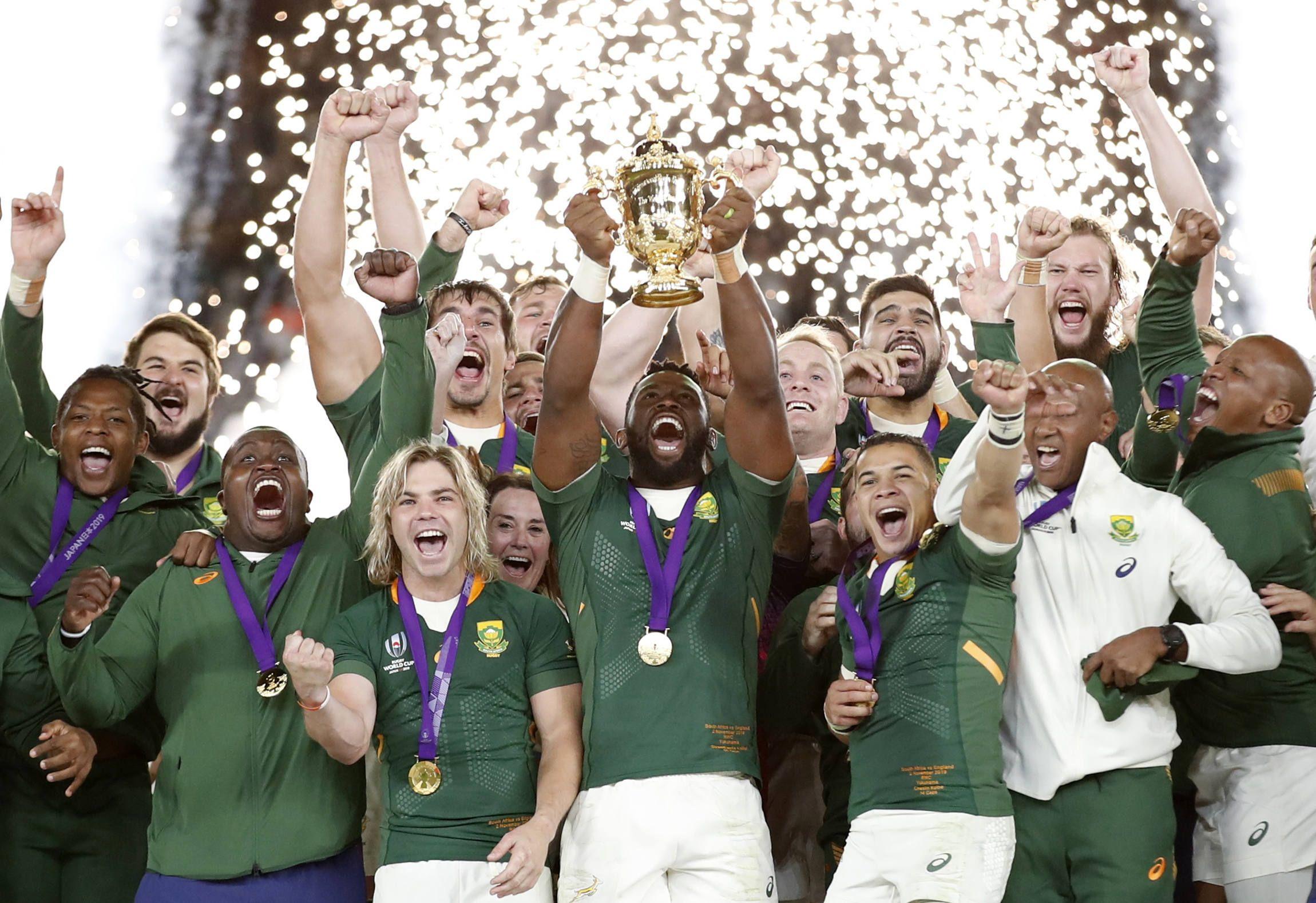 South Africa Wins Rugby World Cup, First Ever Asia Hosted Games