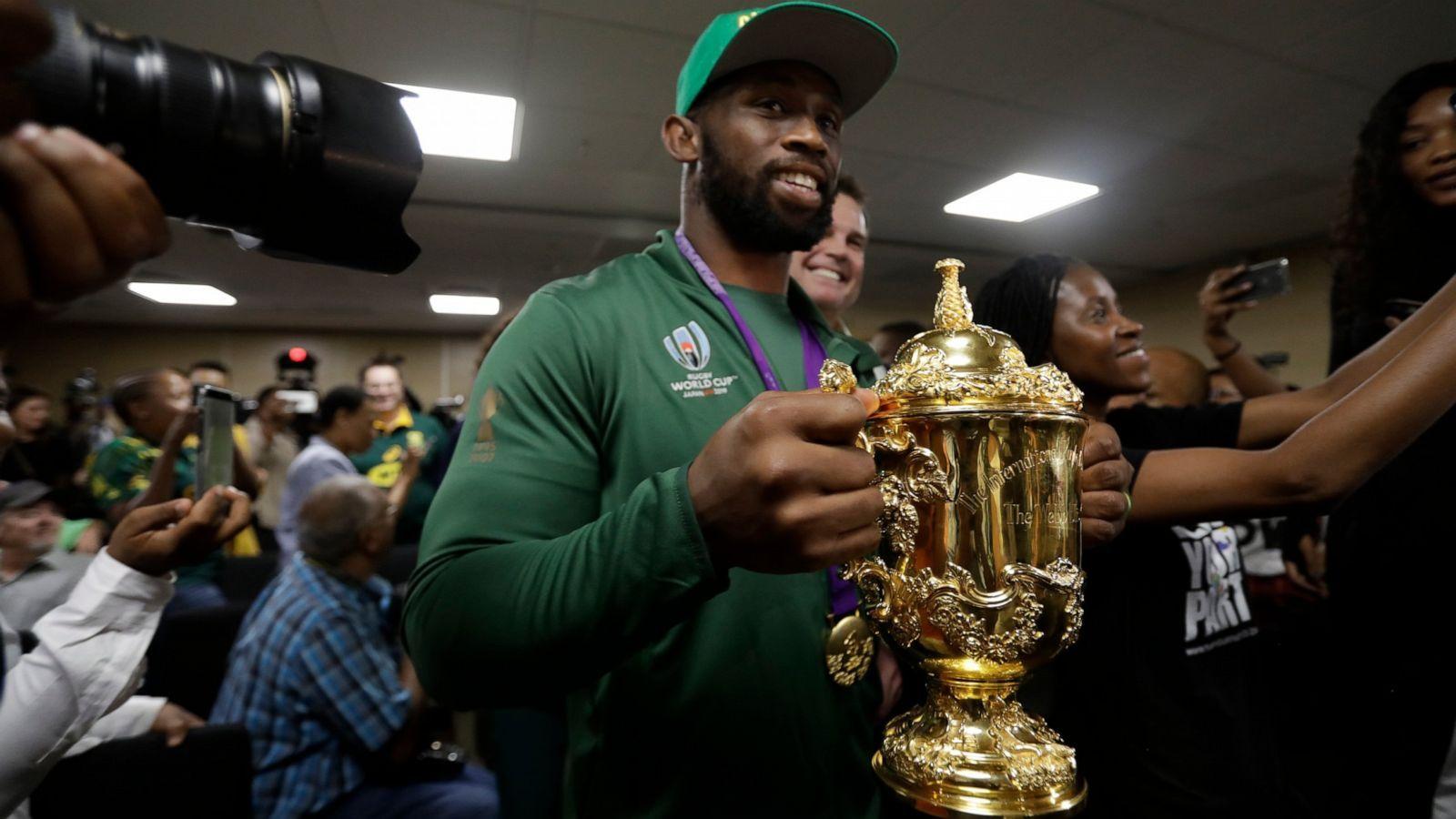 This is for you, South Africa: Springboks start trophy tour