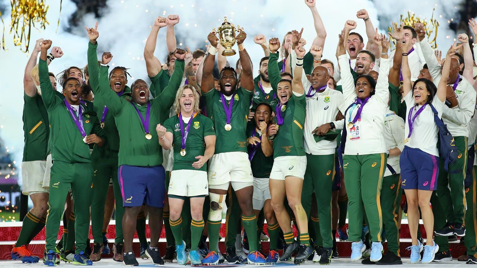 Rugby World Cup final South Africa beat England to