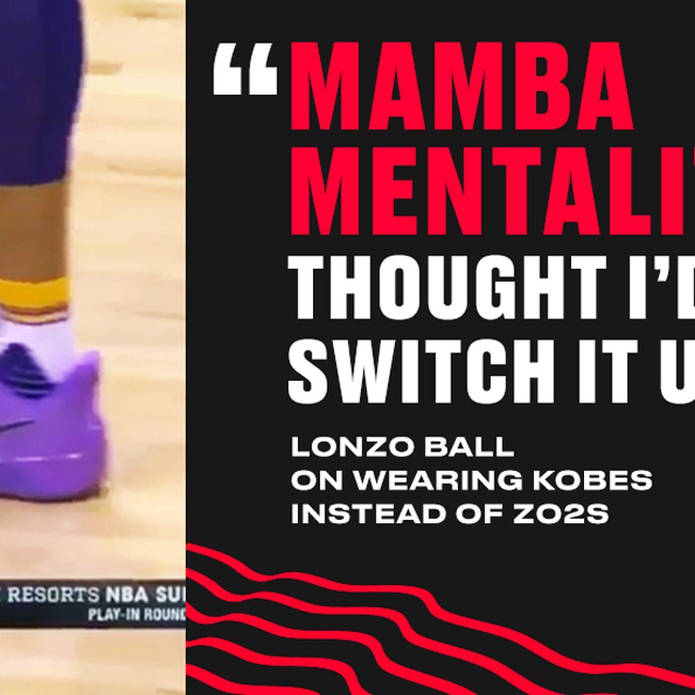 Lonzo Ball says 'Mamba Mentality' made him wear Nikes instead