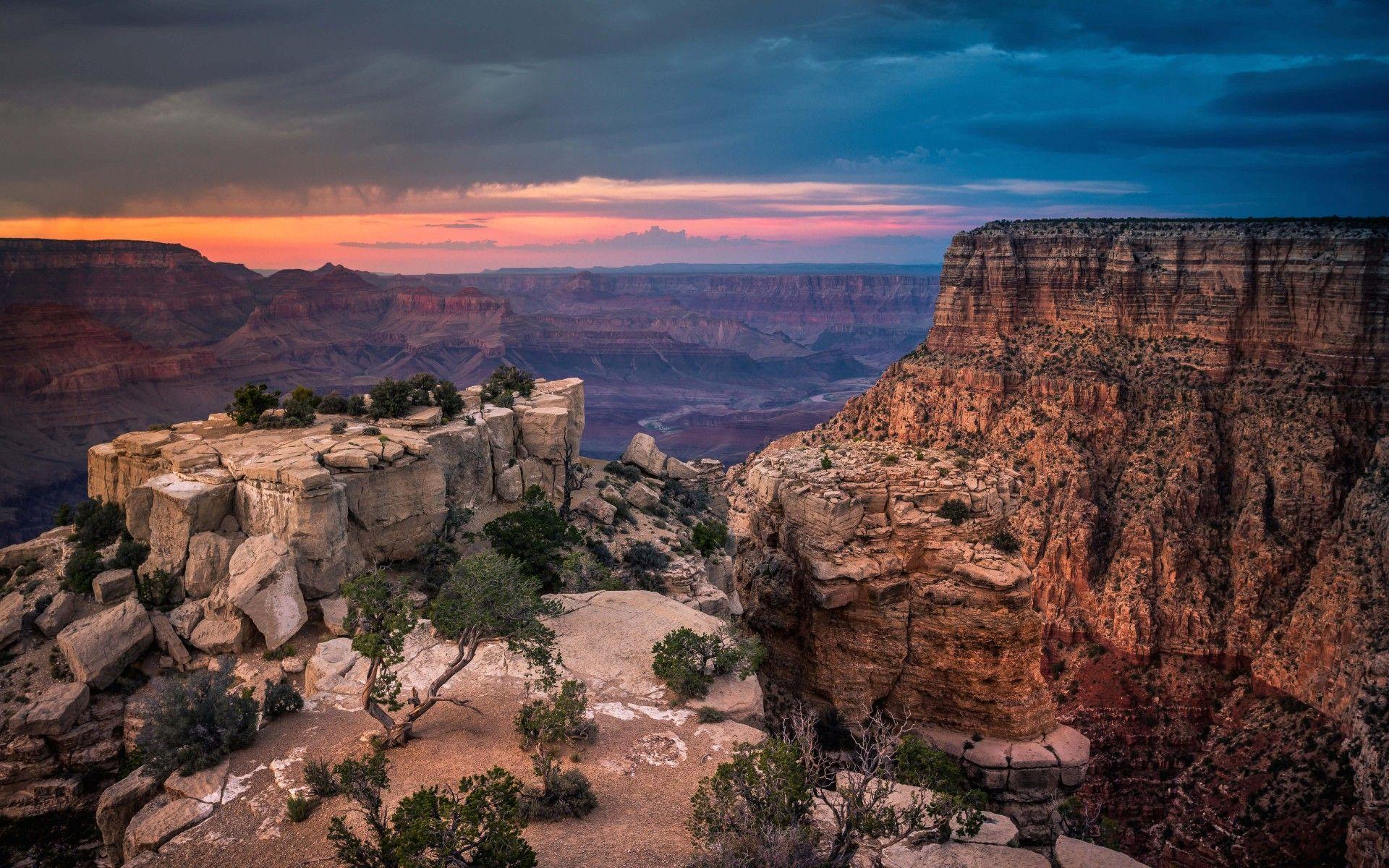 amazing fantastic sunset in grand caynone. Grand canyon wallpaper