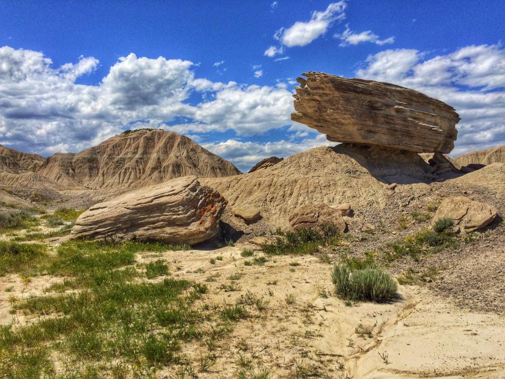 Dan Miller Geologic Park in the Badlands