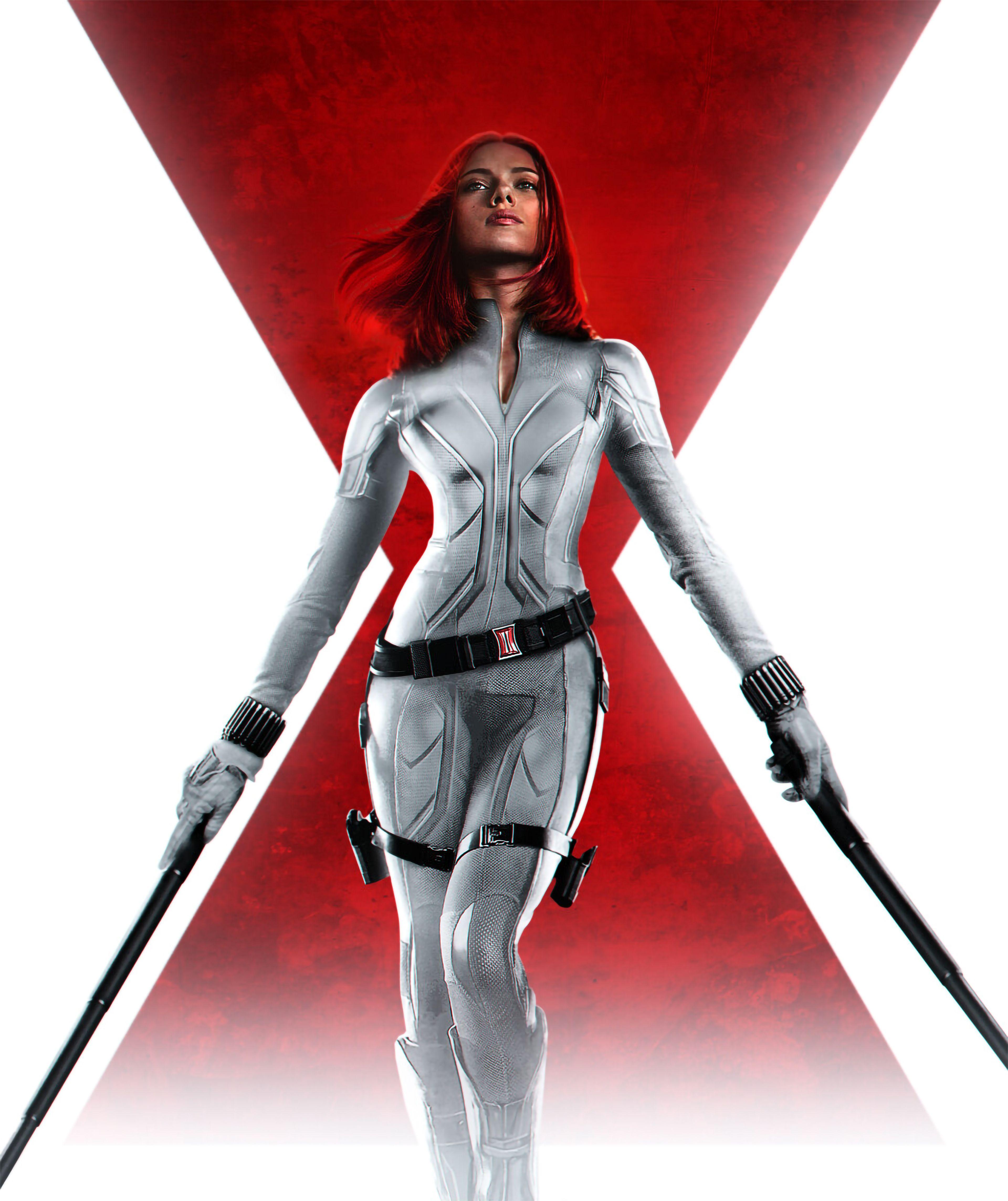 Black Widow 2020 White Suit Wallpaper, HD Movies 4K Wallpaper