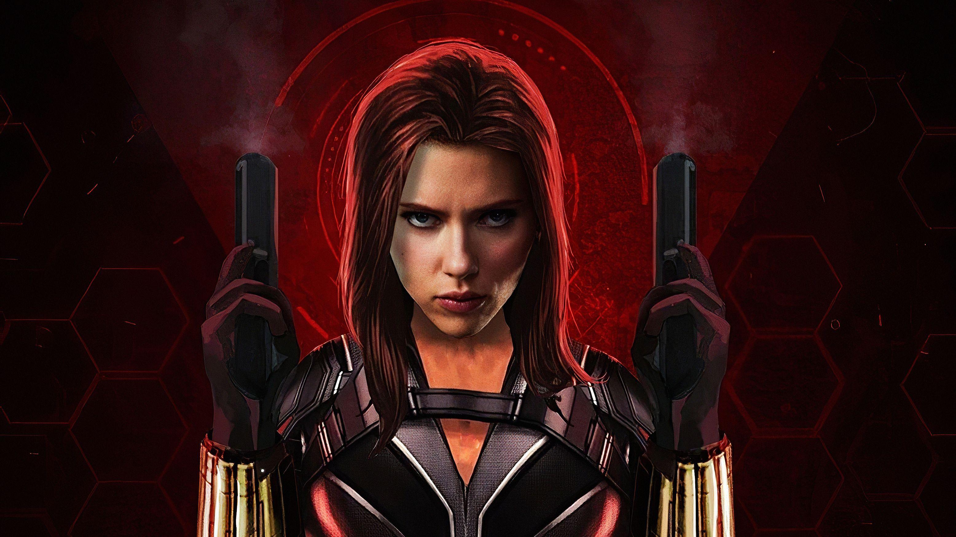 Black Widow HD Wallpaper