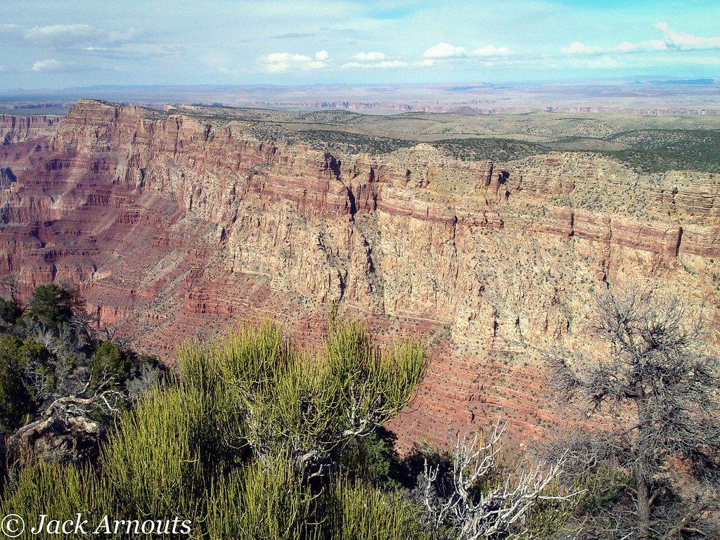 The Grand Canyon. Grand Canyon National Park, in Arizona, i