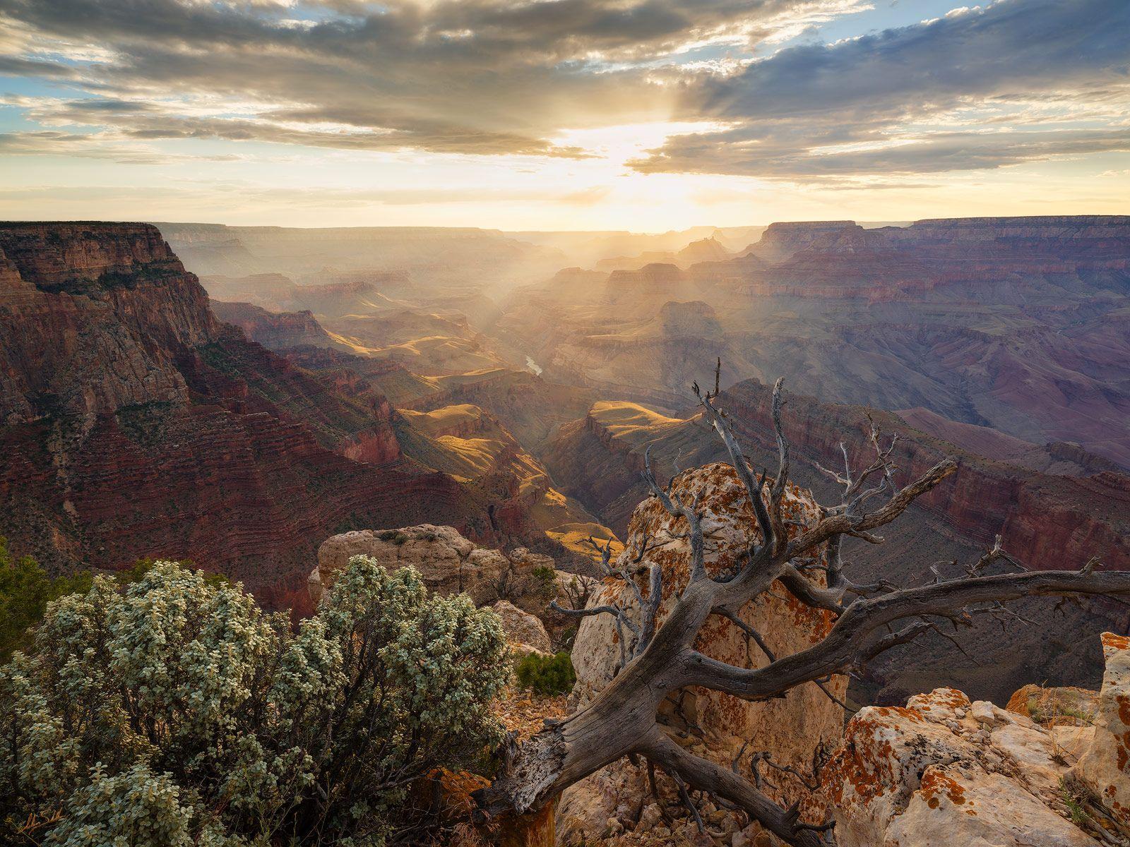Sunset Lipan Point View Grand Canyon National Park Arizona Wallpapers ...