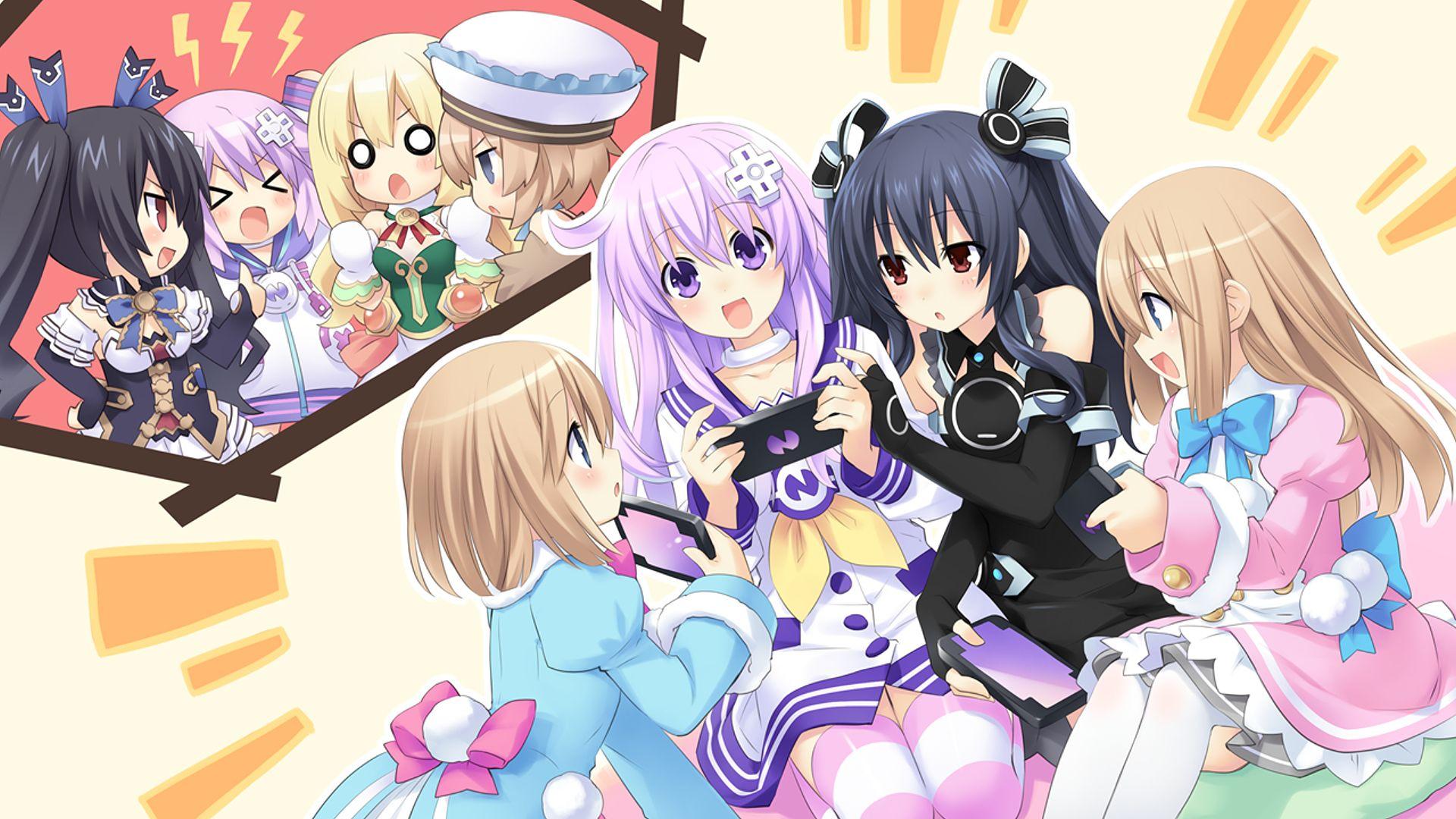 Neptunia Anime Wallpapers Wallpaper Cave