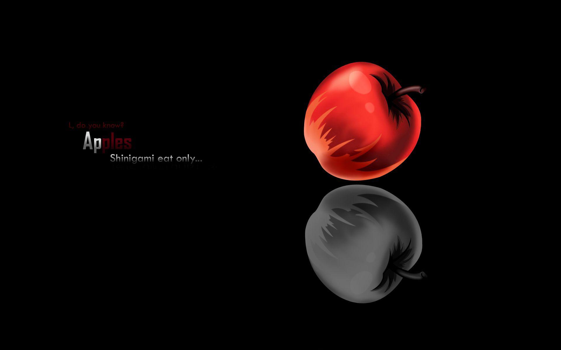 Picture Death Note apples Anime