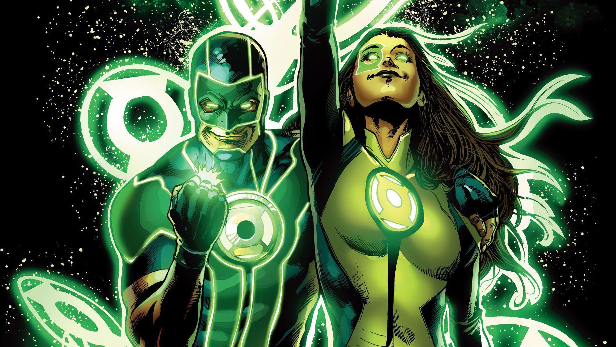DC Universe Rebirth, Green Lanterns HD Wallpaper. Background