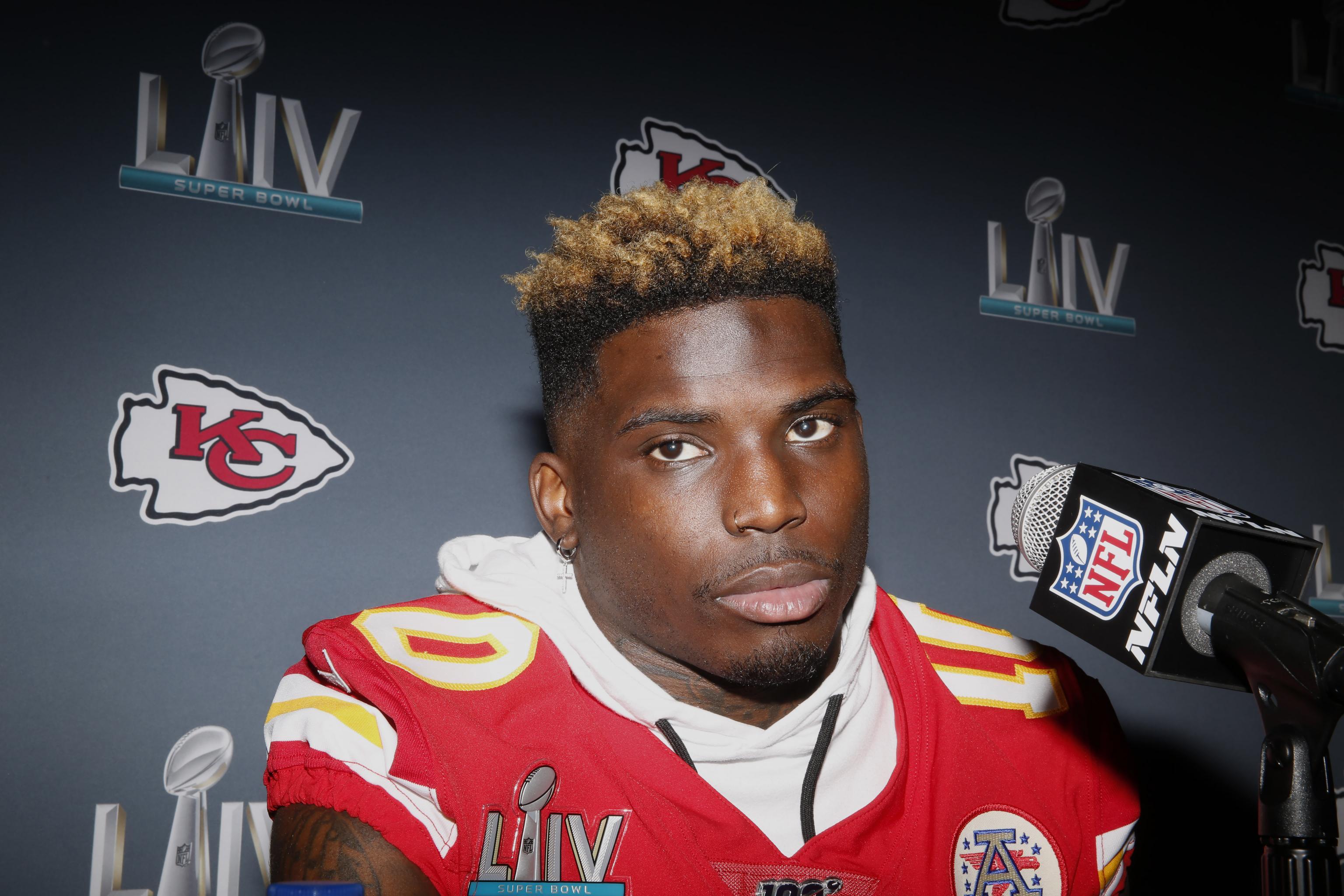 Tyreek Hill Hair