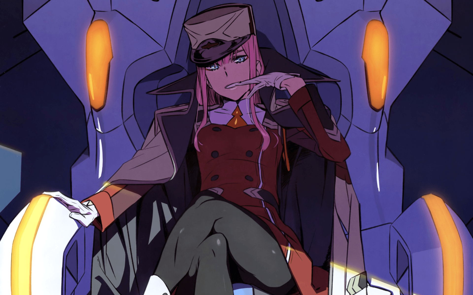 4K Ultra HD Zero Two (Darling in the FranXX) Wallpaper and Background Image