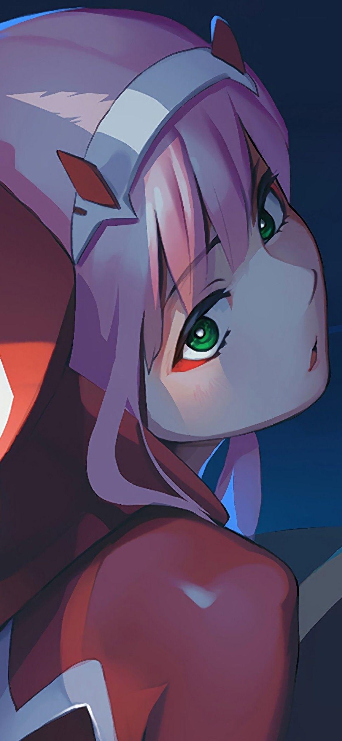 4k Zero Two Darling In The Franxx iPhone XS, iPhone 10