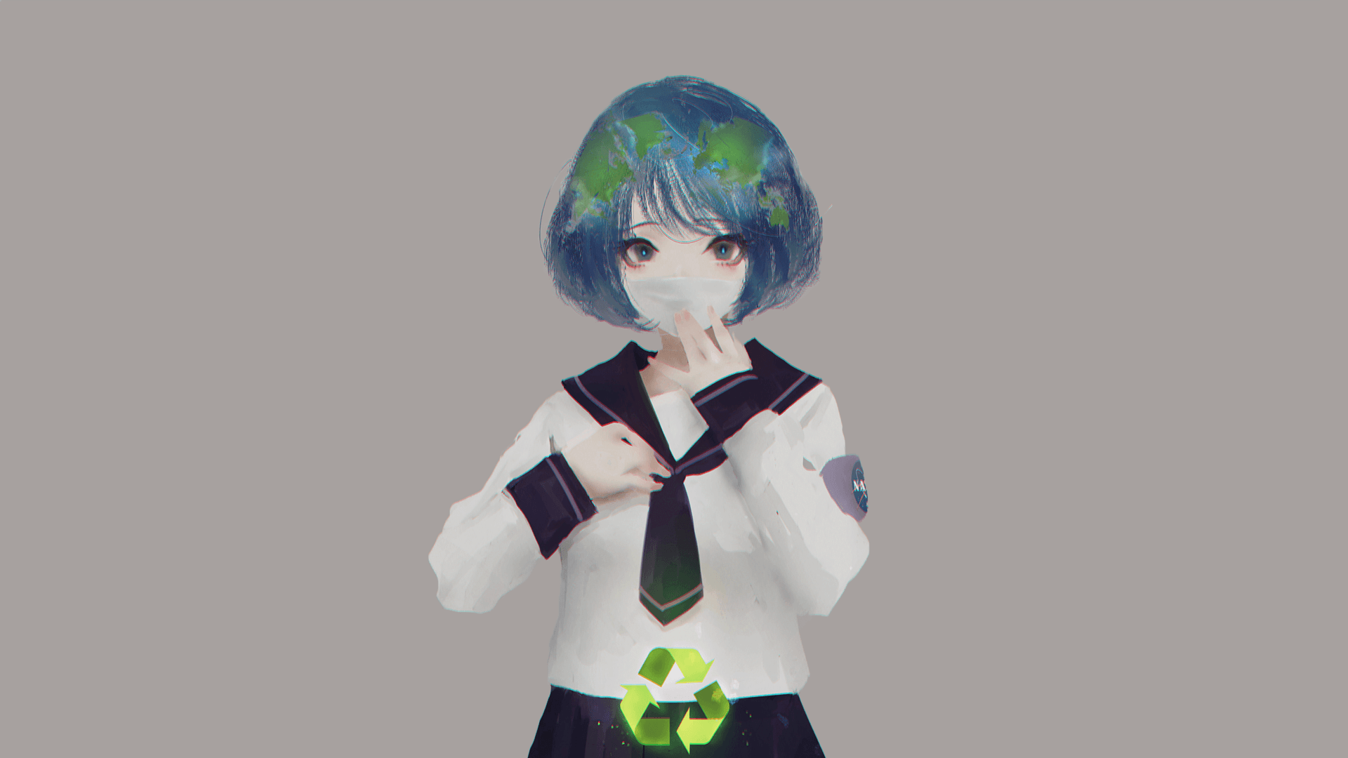 Earth Chan HD Wallpaper And Background Image