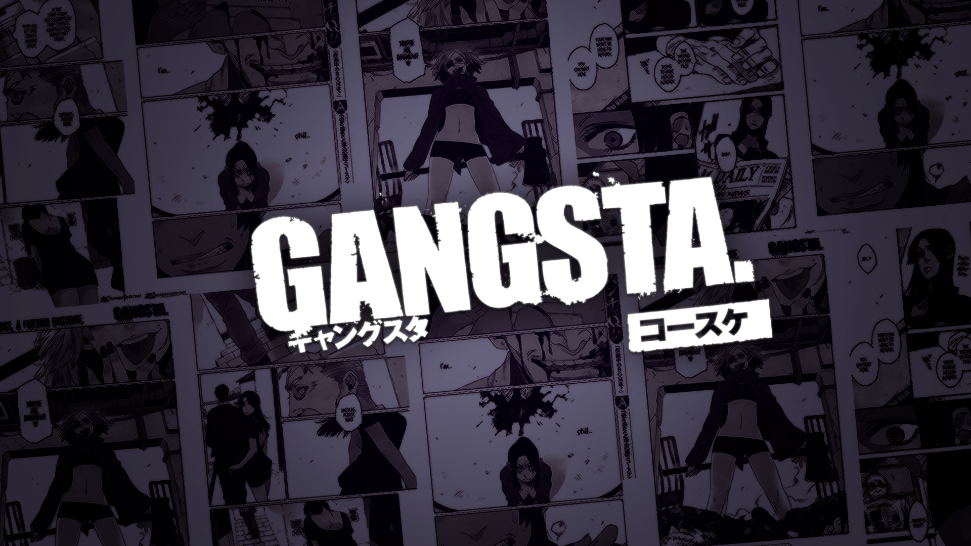 Anime Gangsta. Wallpaper