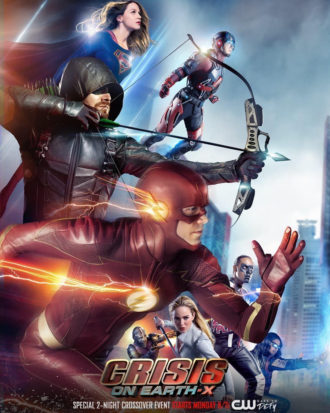 NEW!!! Poster from Arrow, The Flash, Dc's Legends of tomorrow