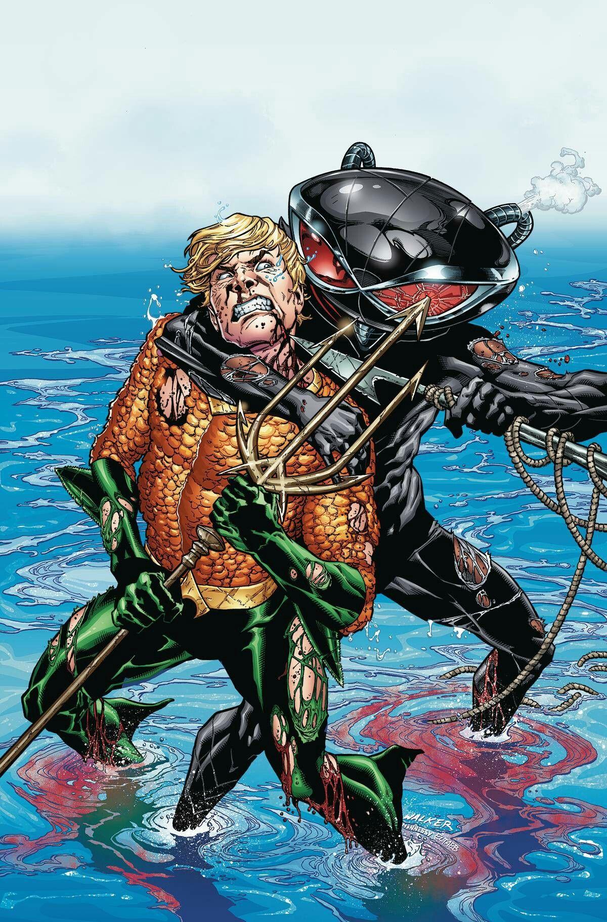 Aquaman vs Black Manta. Aquaman artwork, Aquaman comic, Dc comics