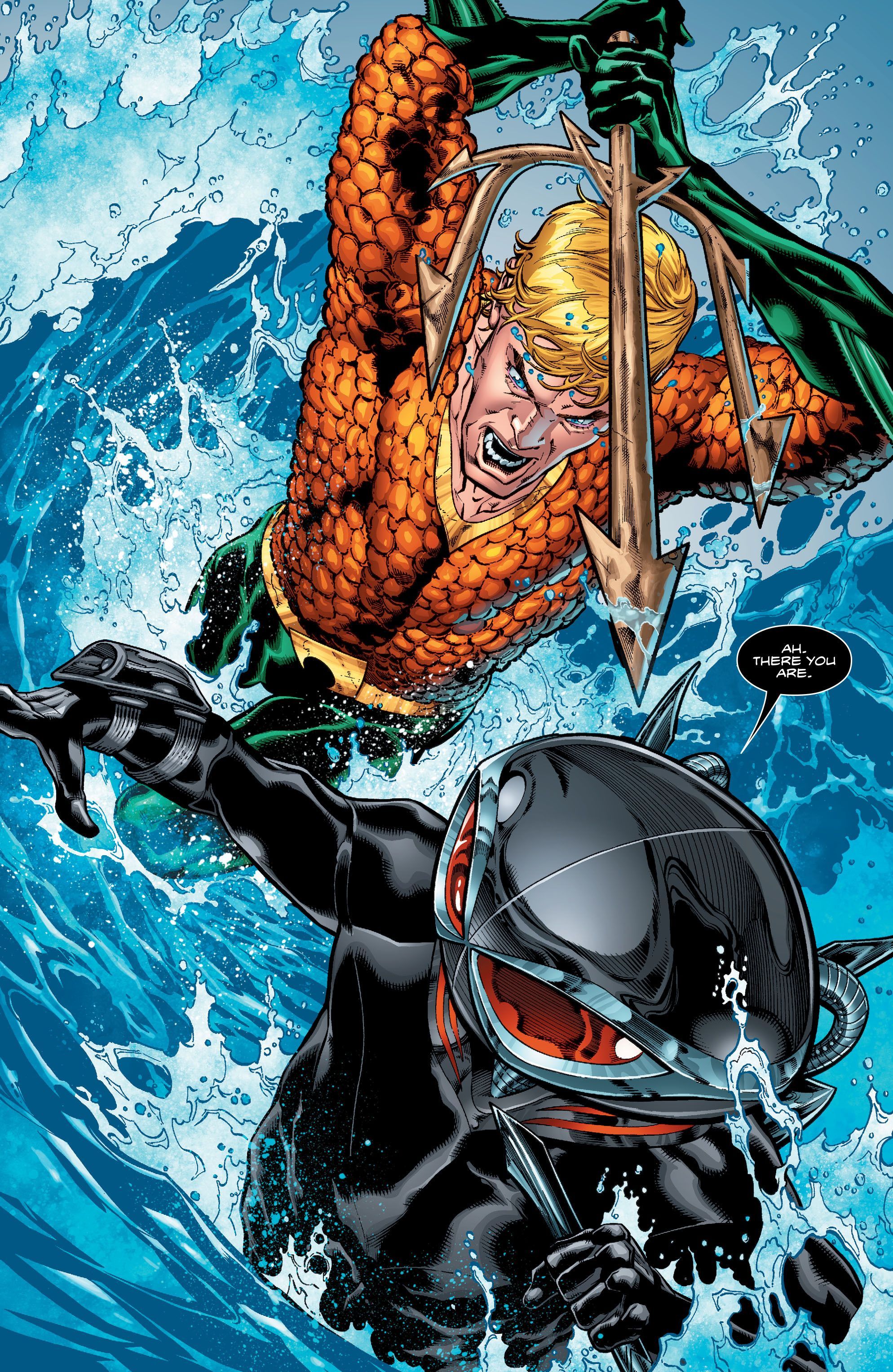 Aquaman vs. Black Manta. Aquaman dc comics, Black manta, Aquaman