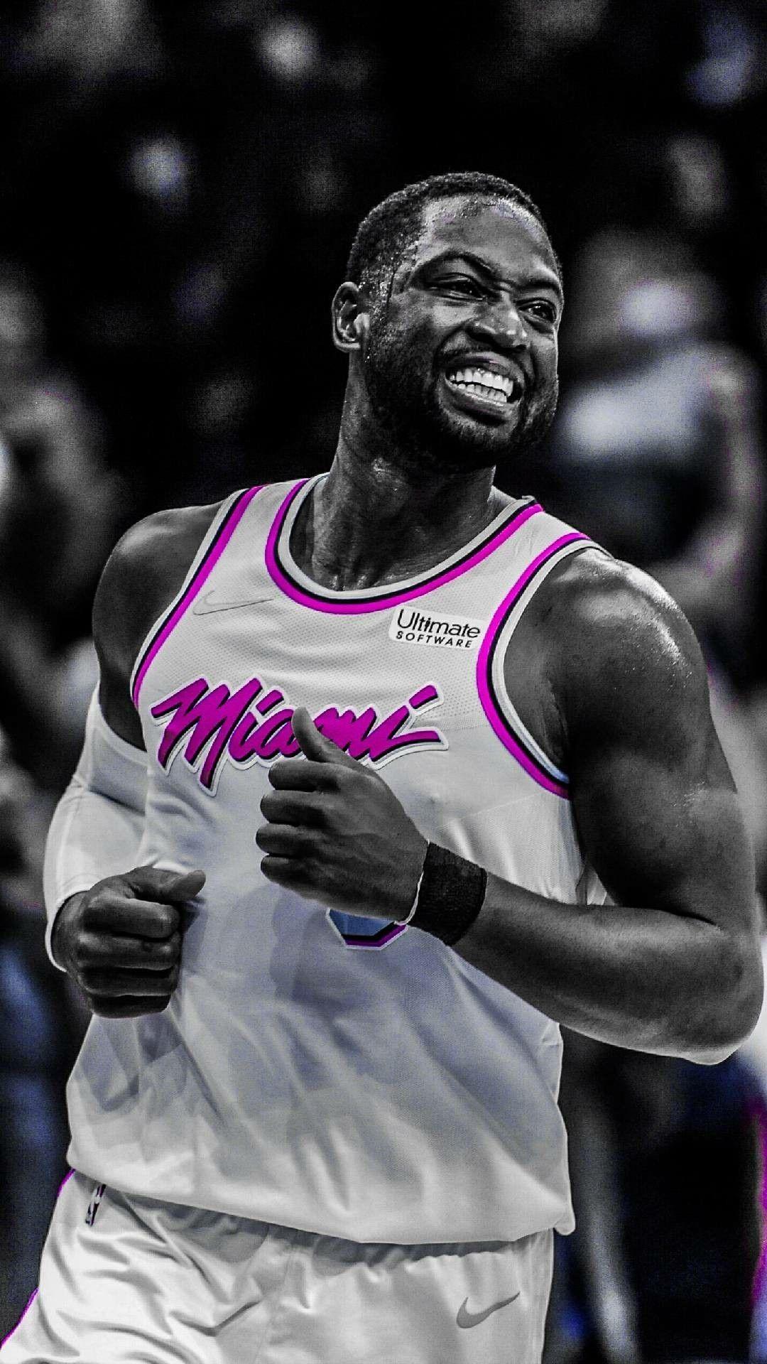 I threw together a retro wallpaper with dwayne wade as the subject feel  free to leave feedback  rheat