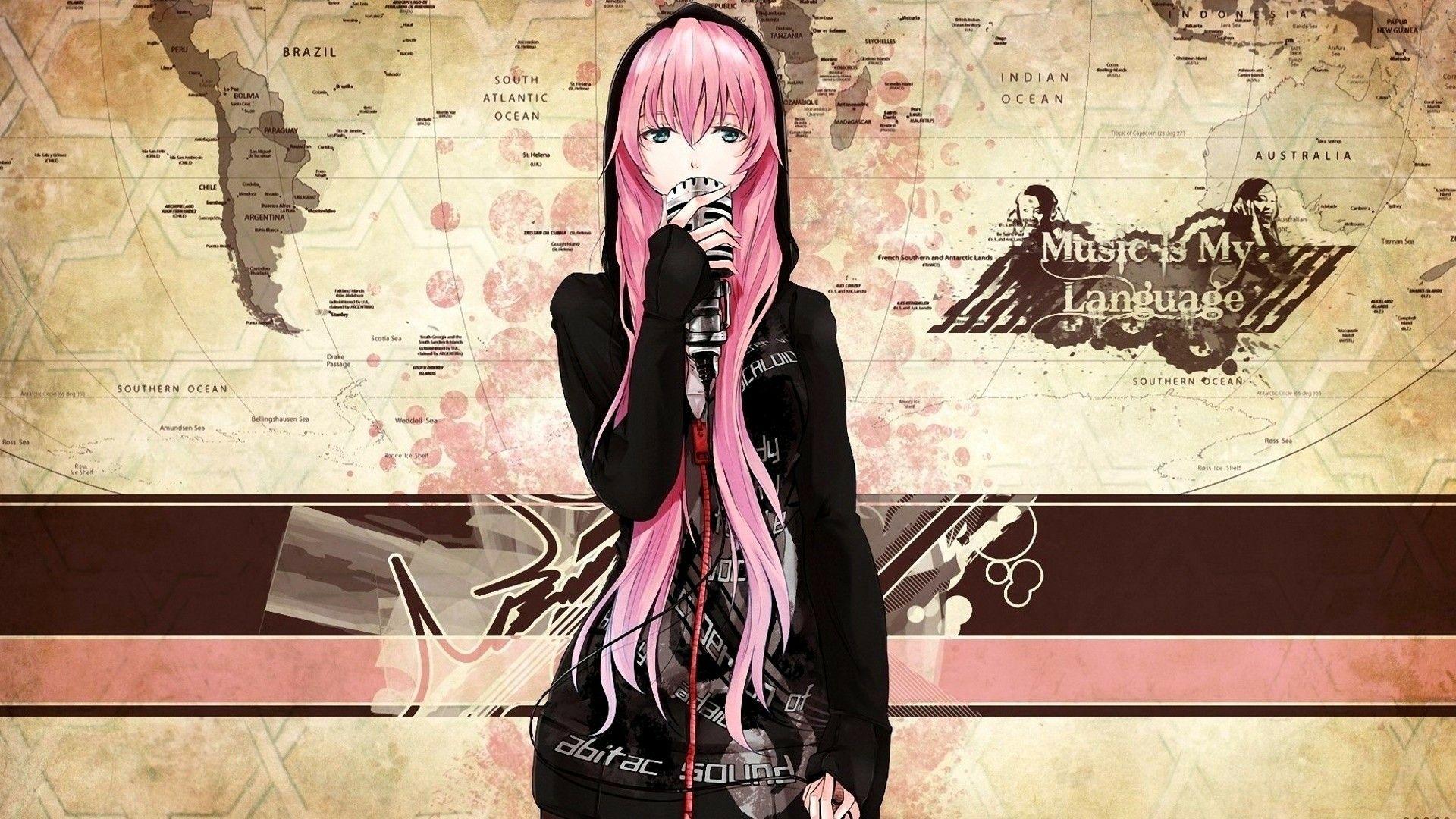 Aesthetic Anime Girls Pink Hair Wallpapers - Wallpaper Cave