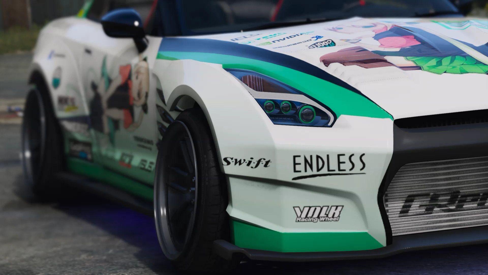 Itasha R35 GT R BenSopra Tsukumo Livery