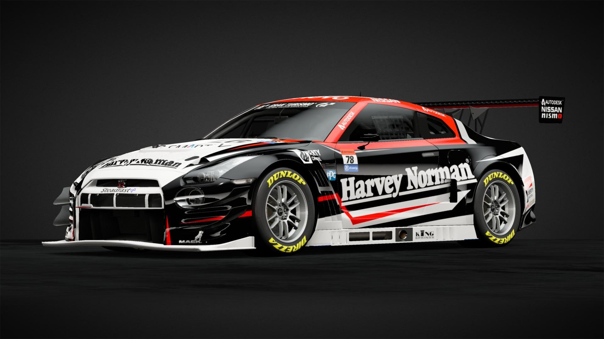 Harvey Norman GT R Nismo GT3 Livery By Prodriver72