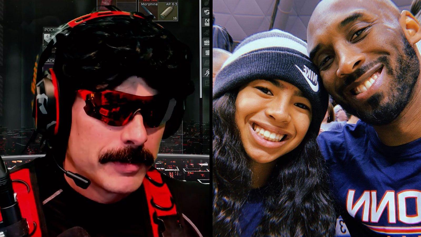 Dr Disrespect breaks character to remember “incredible” Kobe