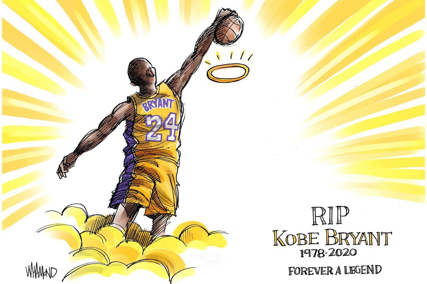 Cartoons: Kobe Bryant's death, memorialized by artists around the