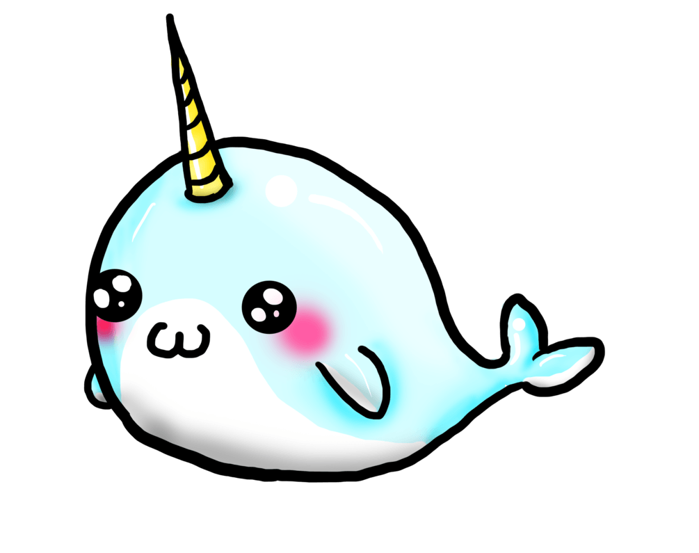 Free Fat Narwhal Clipart, Download Free Clip Art, Free Clip Art