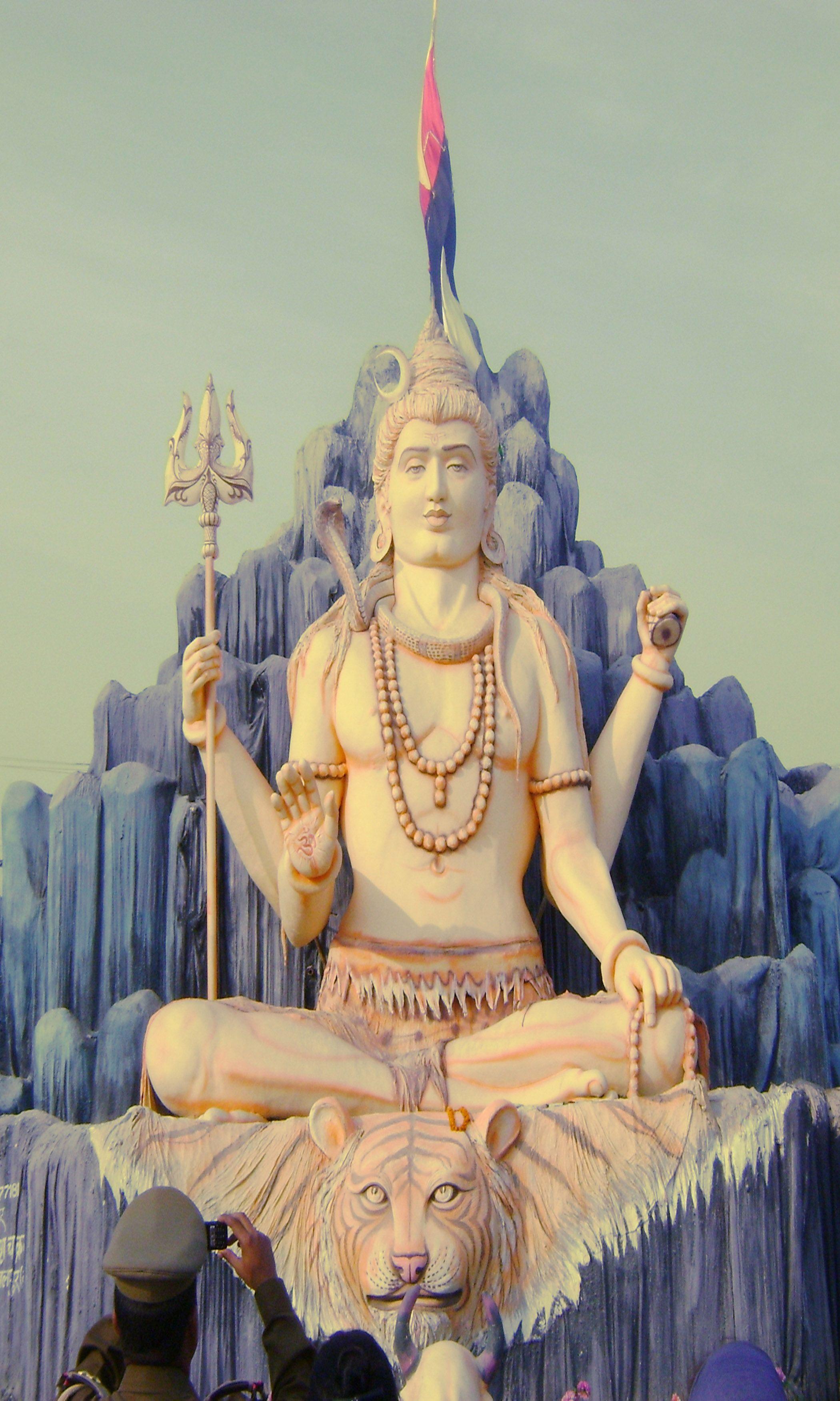 God Shivji Big Statue iPhone 5s Hq Wallpaper Free, Download