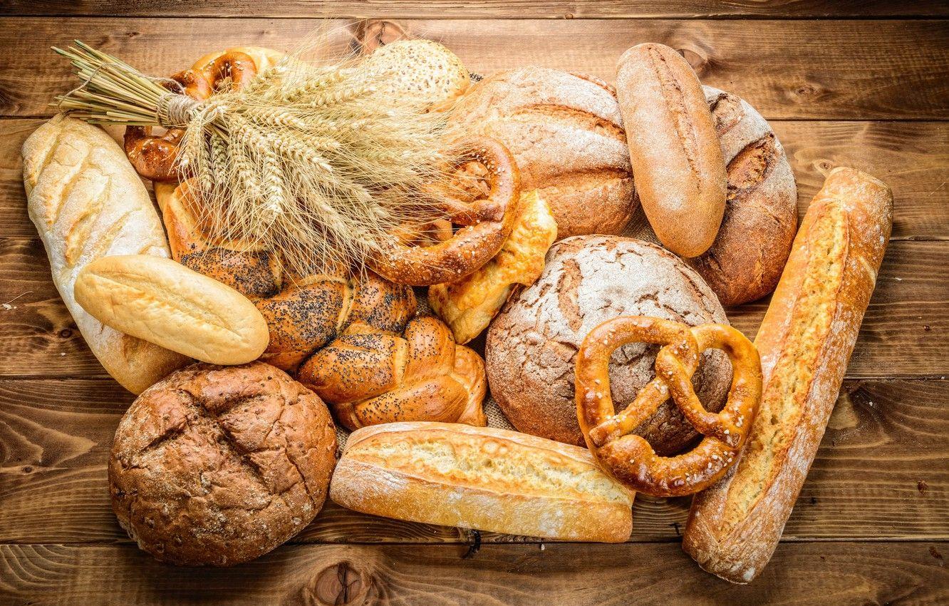 Wallpaper wheat, grain, bread, muffin, cakes, buns, Buns, Baking