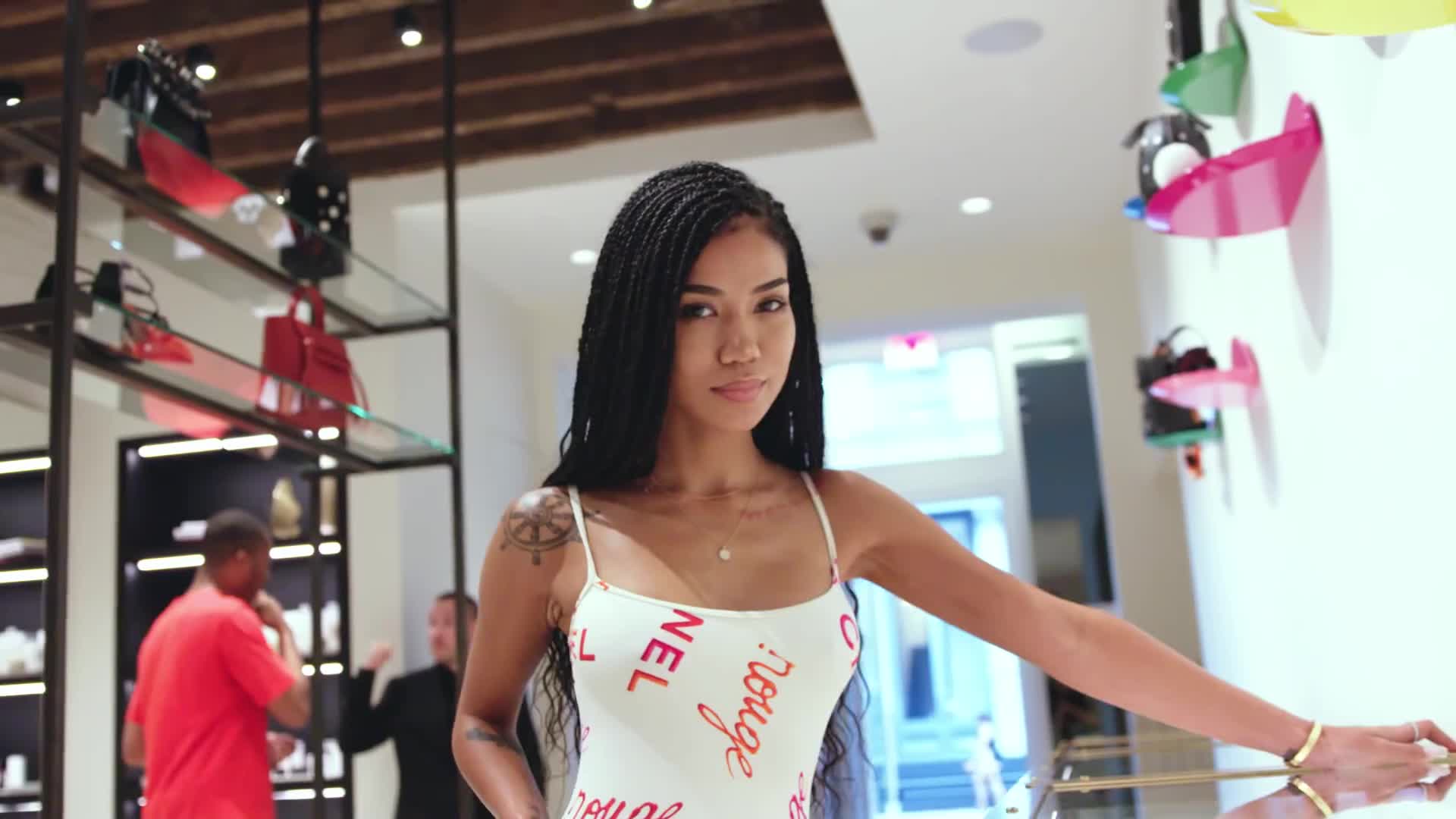 Jhené Aiko Shops For The Perfect Pair Of Heels Aiko