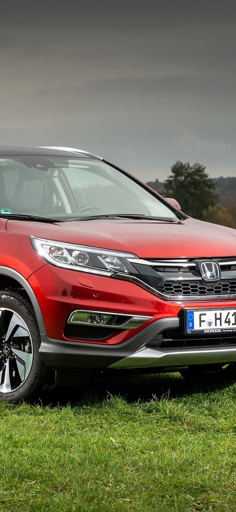 Honda CR V Red SUV Car 828x1792 IPhone 11 XR Wallpaper, Background