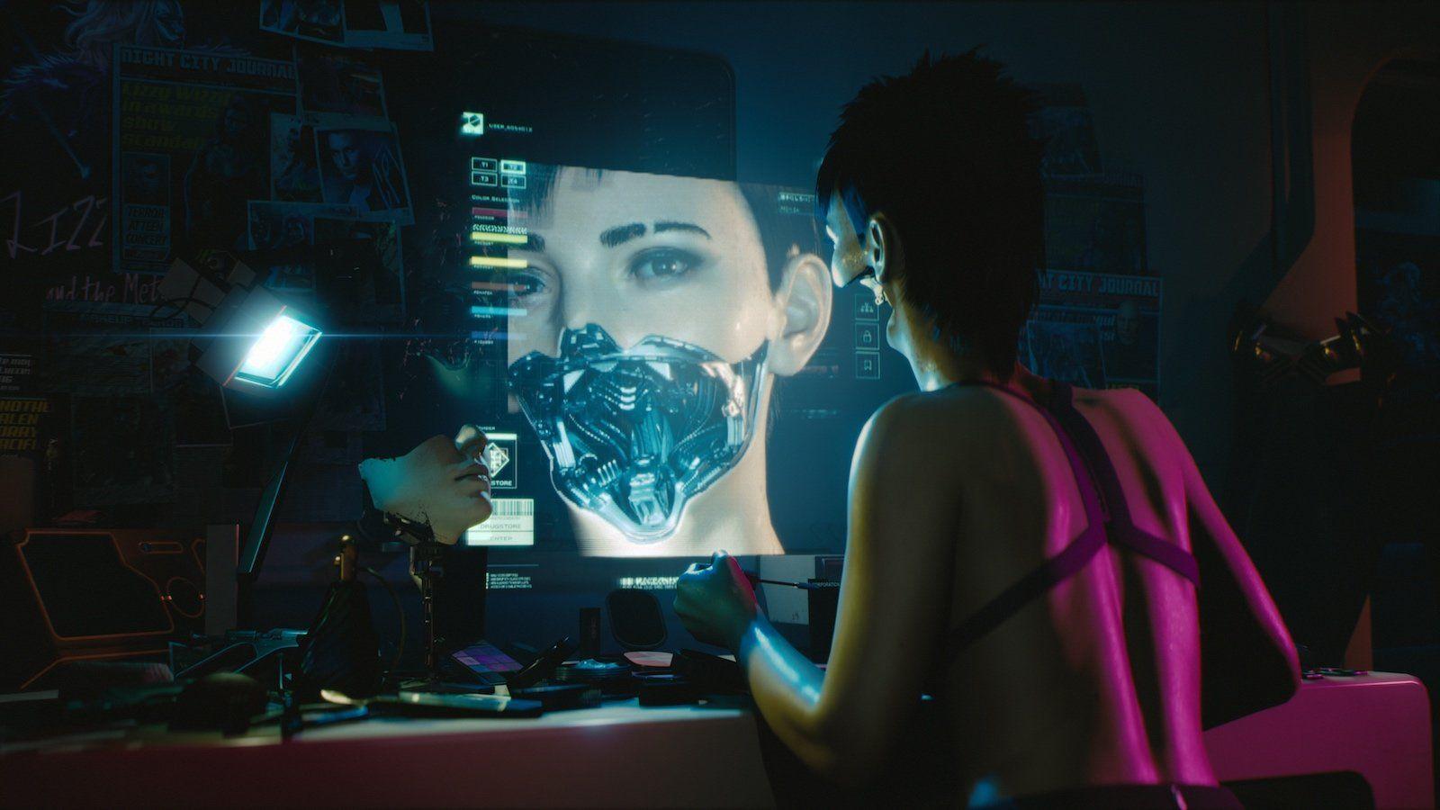 In 'Cyberpunk 2077' you control your own dark, intoxicating future