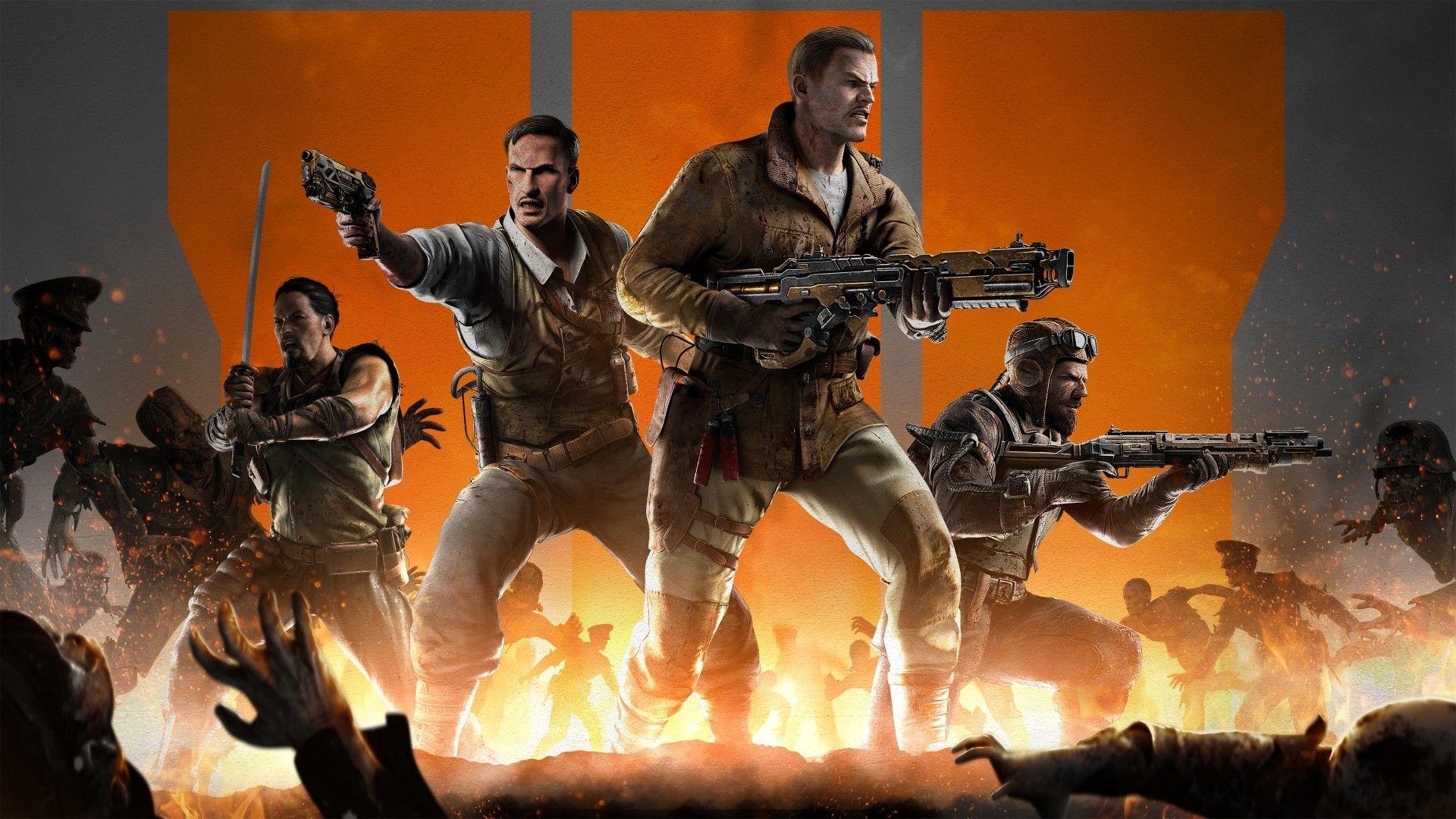 Download 1920x1080 Call Of Duty: Black Ops Iii, Zombies, Guns