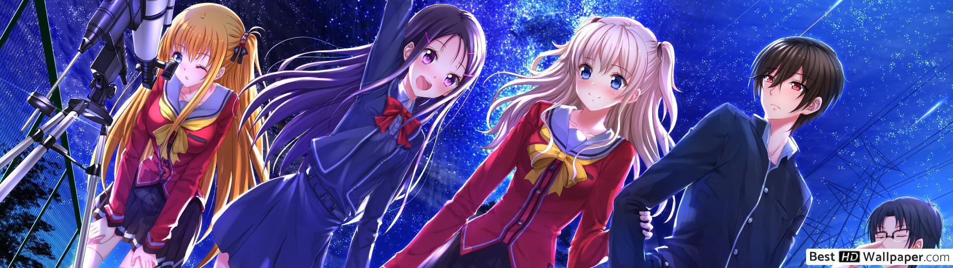 Charlotte Anime HD wallpaper download