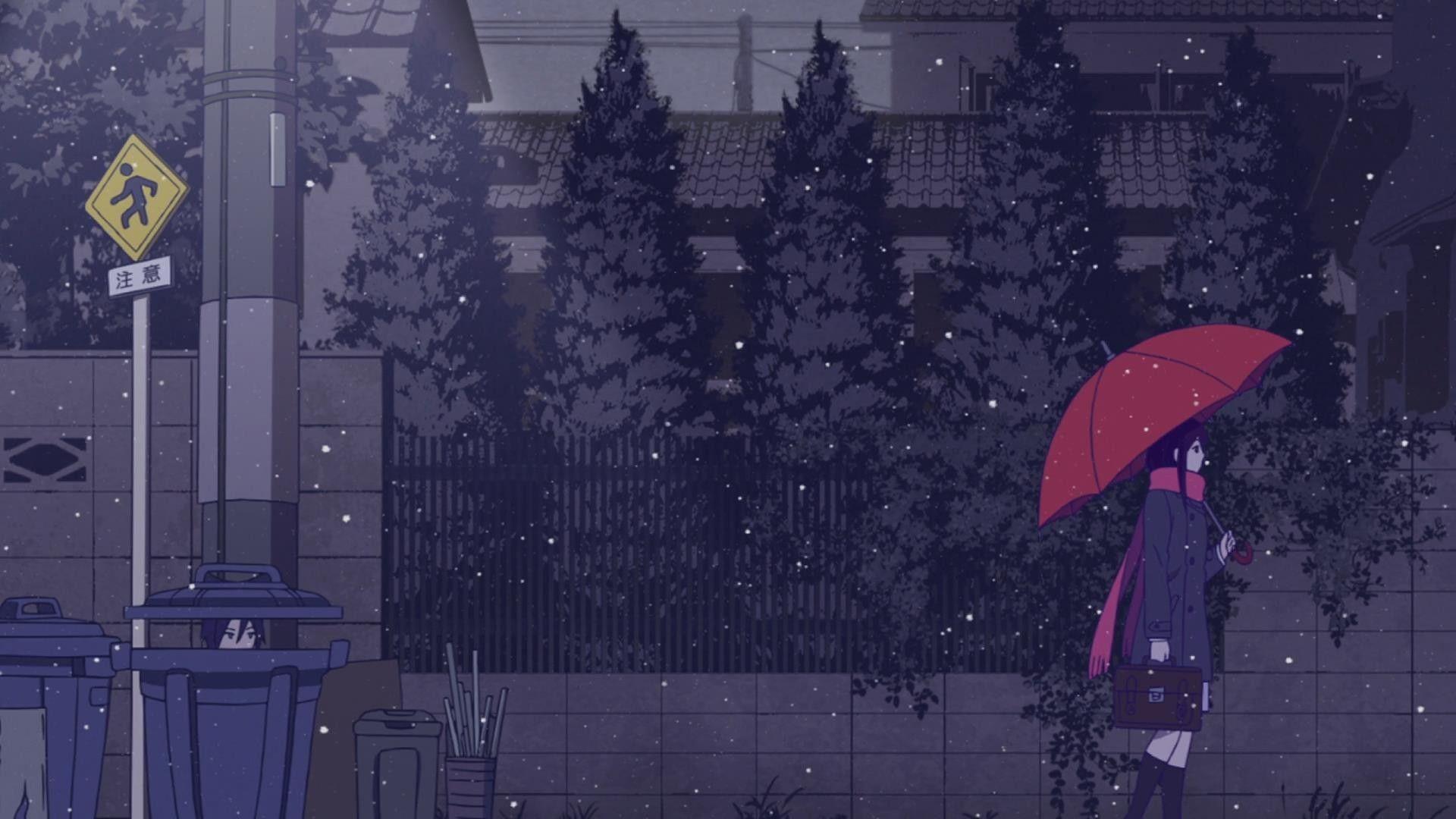 iki Hiyori, #looking Away, #noragami, #umbrella, #anime