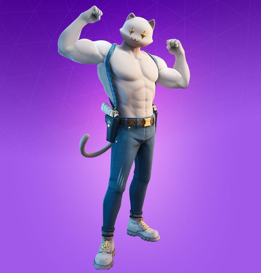 Fortnite Meowscles Skin, PNGs, Image Game Guides