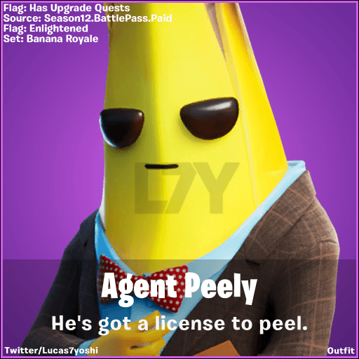 Agent Peely Fortnite wallpaper