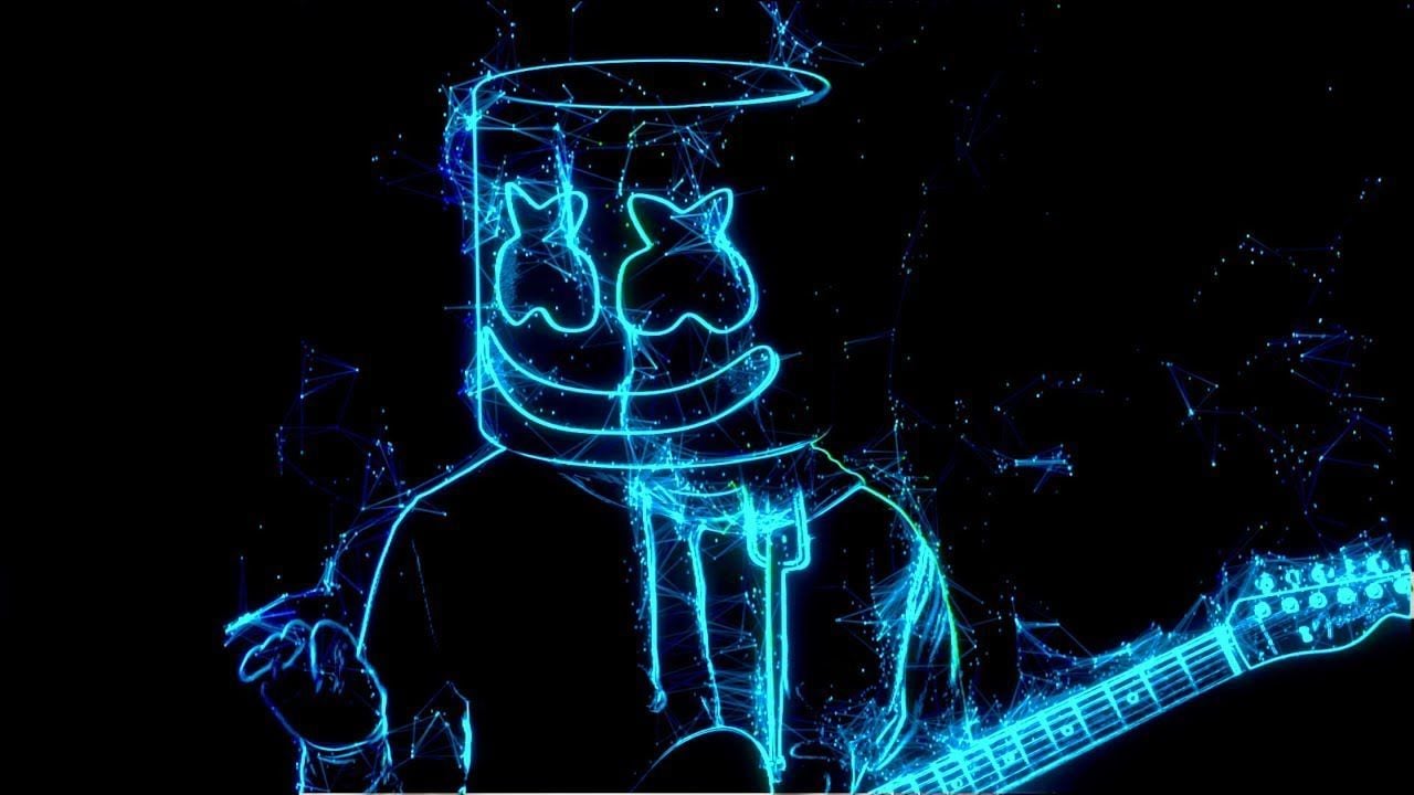 Marshmello Here With Me Wallpapers Wallpaper Cave