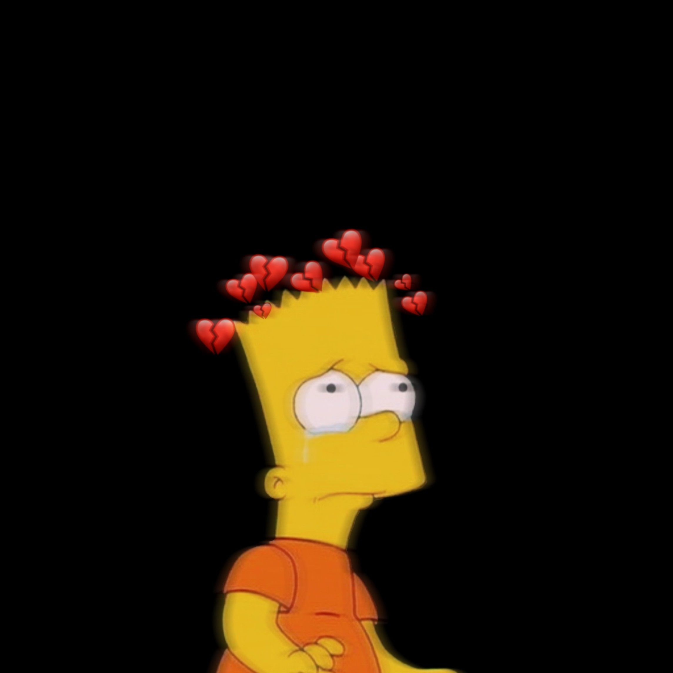 simpsons #sad #barthsimpson #breakheart #perfil #perfilphoto