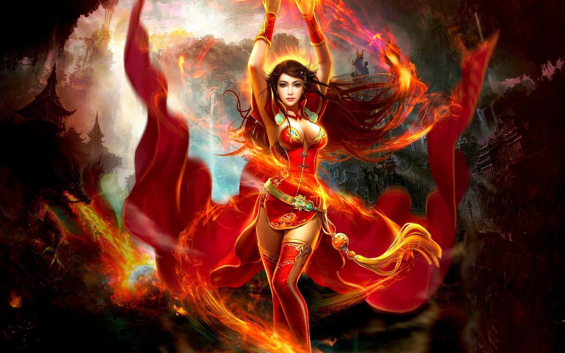 Fire Elemental Wallpaper, Picture, Image