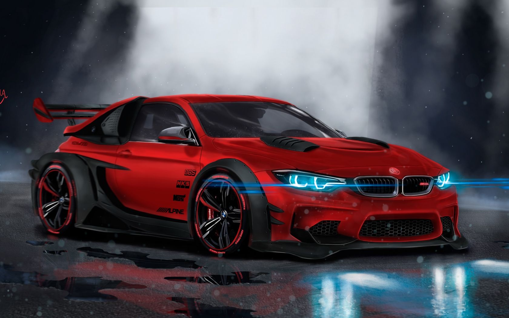 Free download BMW M4 Custom CGI 4K Wallpaper HD Car Wallpaper ID