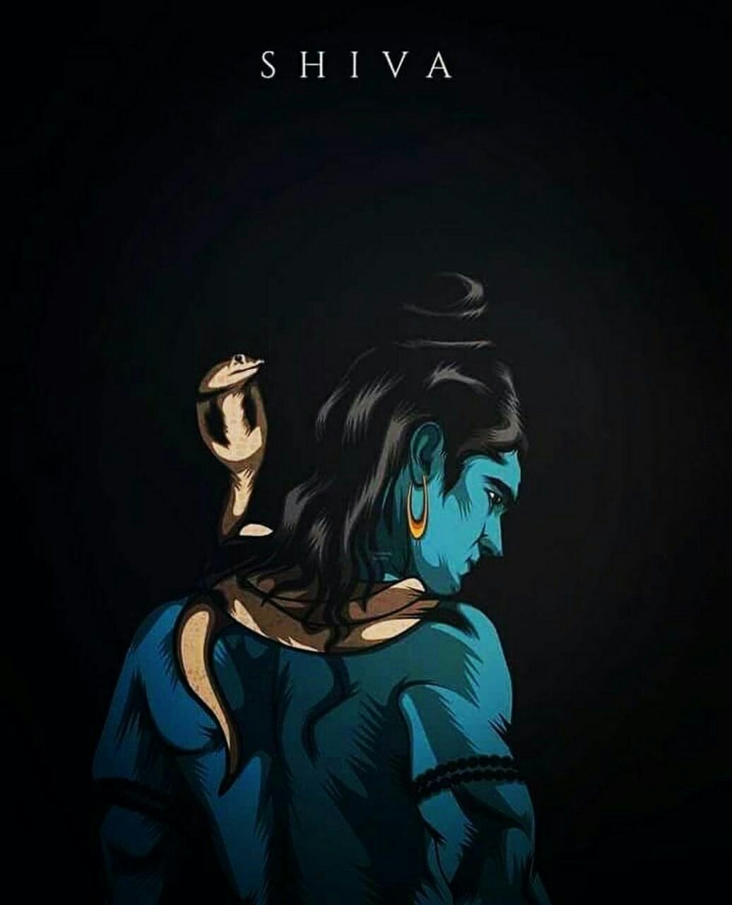 Lord Shiva  Anime style Artist Female sketch