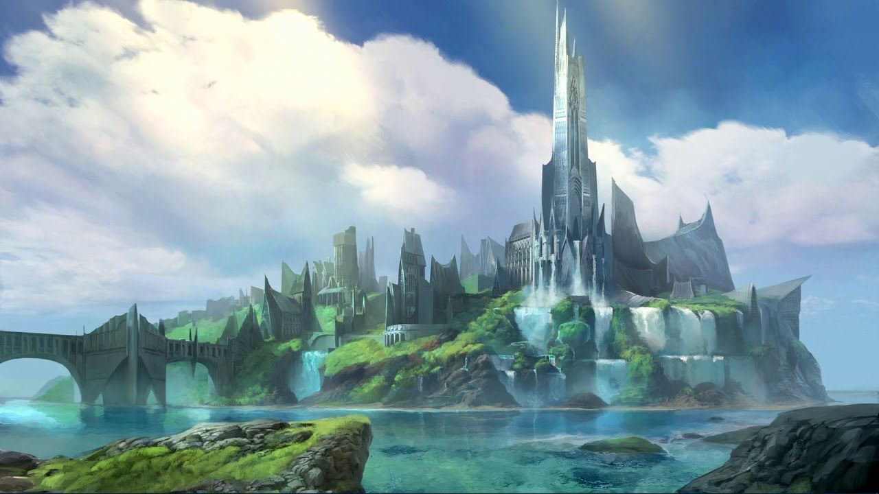 Beautiful Fantasy City [Animated Wallpaper]