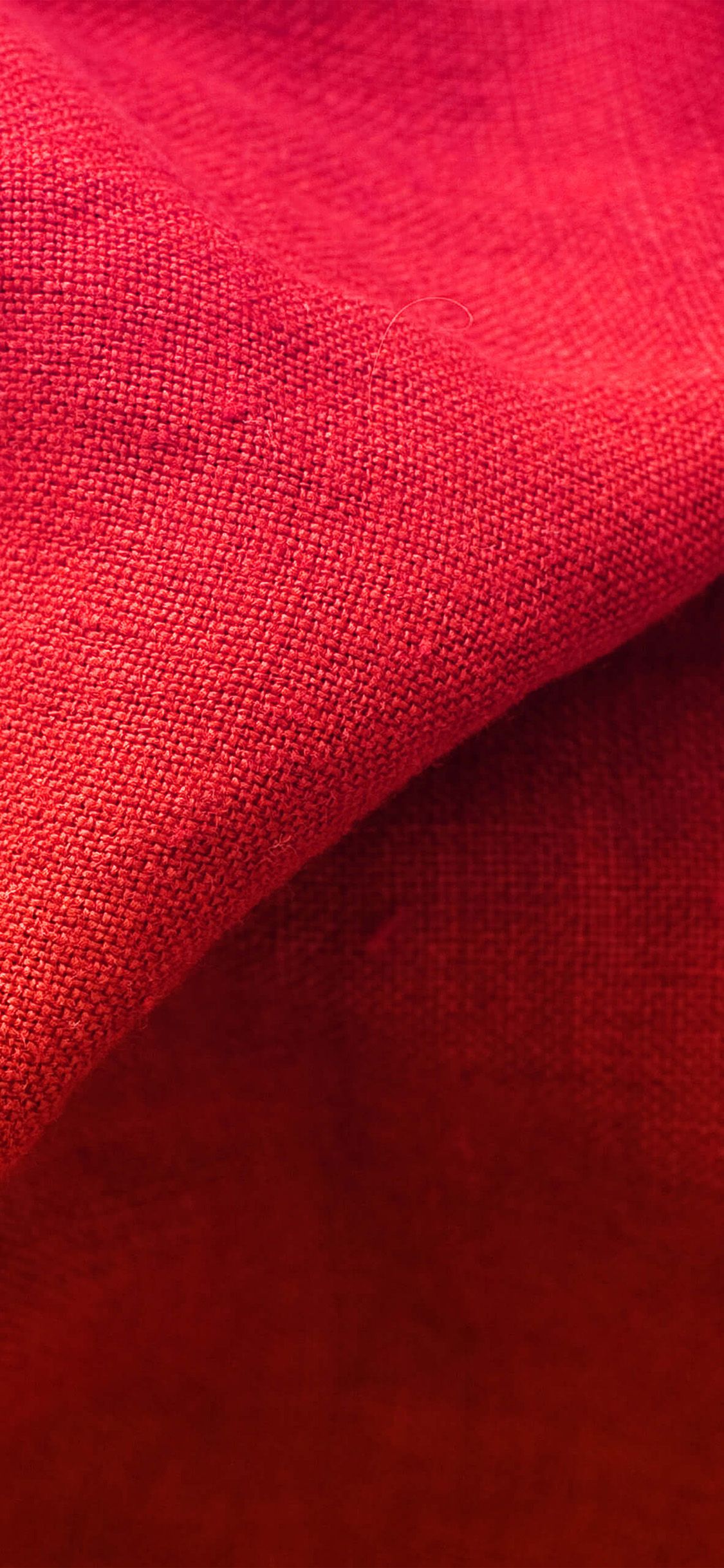 iPhone X wallpaper. fabric red texture