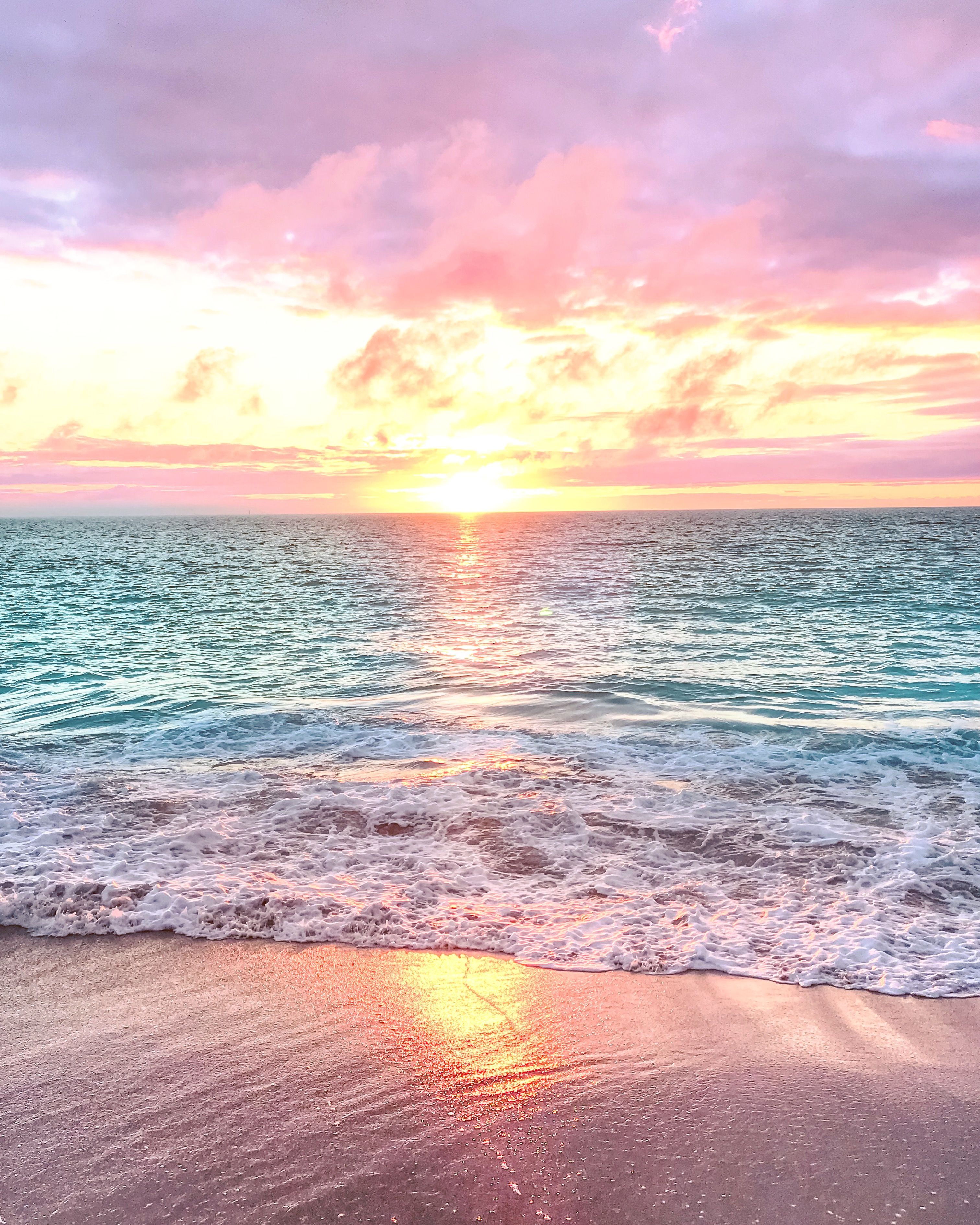 Pink beach aesthetic HD wallpapers  Pxfuel