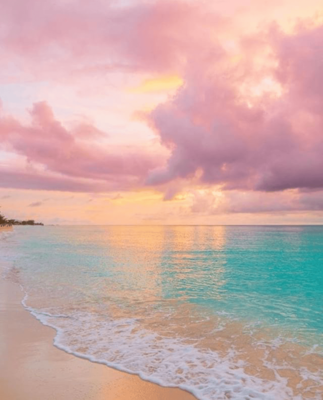 Pink Beach Aesthetic Background / surf, surfing, surfboard, sunsets, beach, chanel, sand