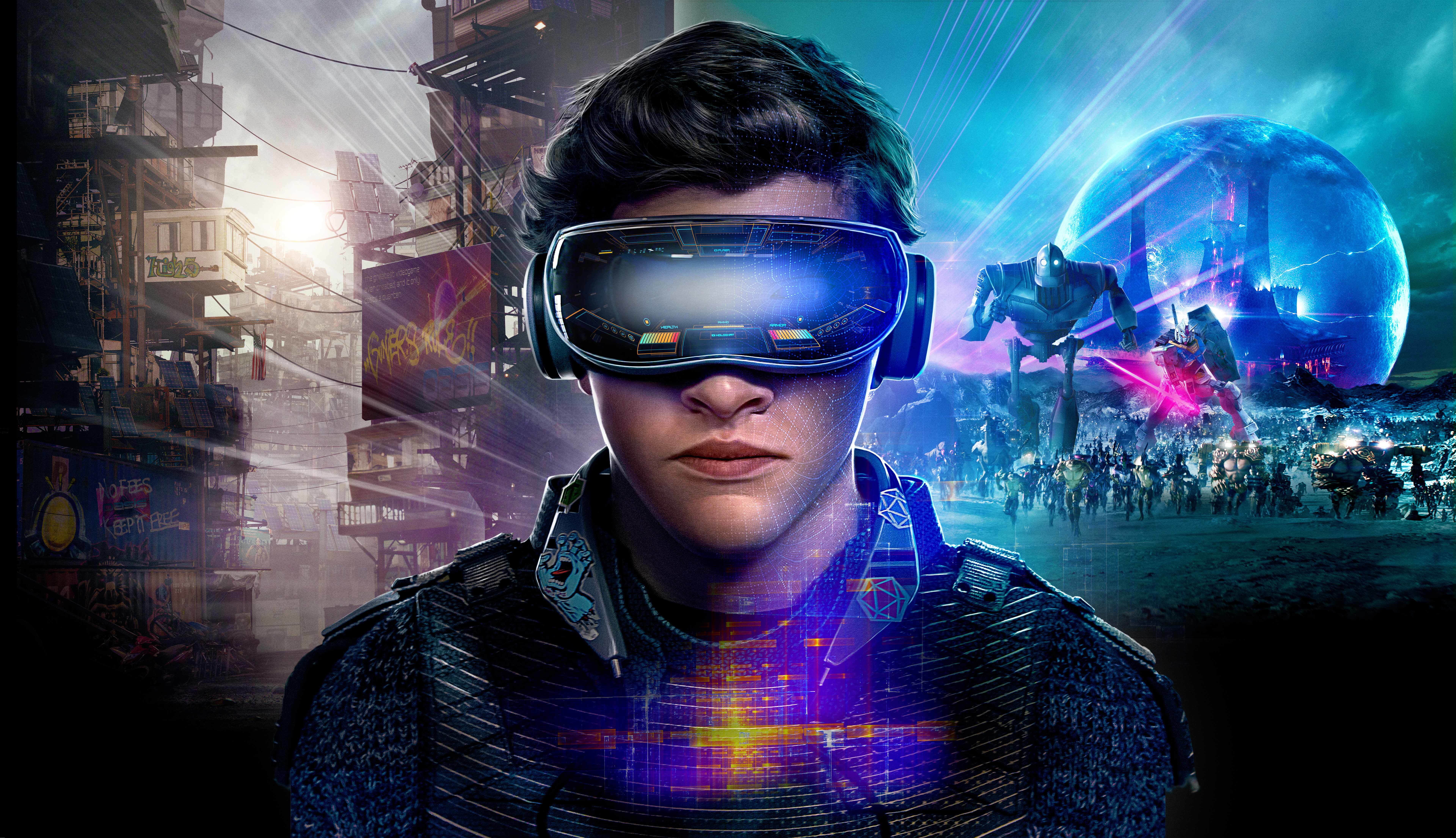 Ready Player One International Poster Wallpaper, HD Movies 4K