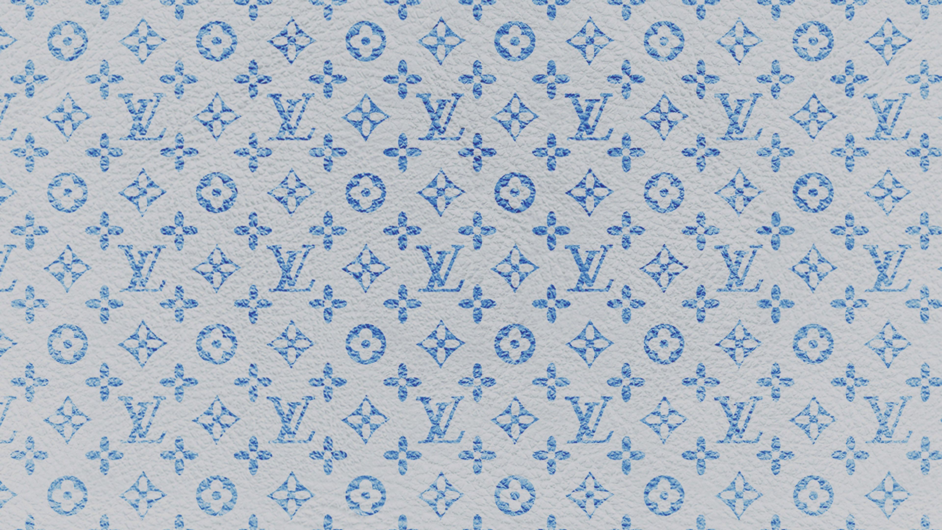 Download Stand out in luxury with Louis Vuitton Blue Wallpaper