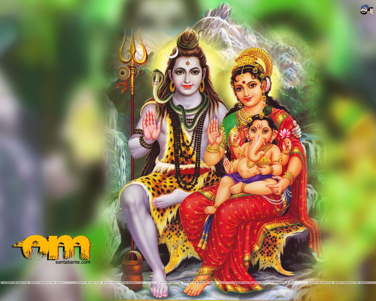 Lord Shiva Family HD Wallpaper 1080p Parvati Ganesh HD